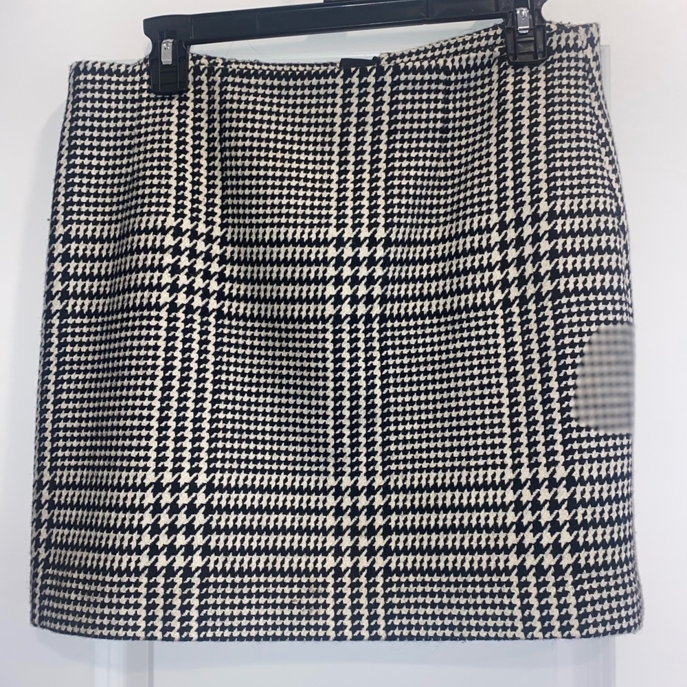 Houndstooth H&M mini skirt size 12